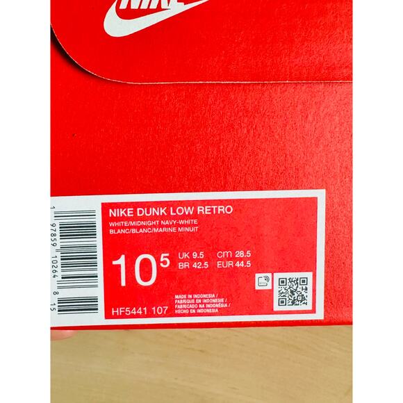 Men's Nike Dunk Low Retro Casual Shoes Size 10.5 NEW HQ1519-031 - Picture 2 of 8